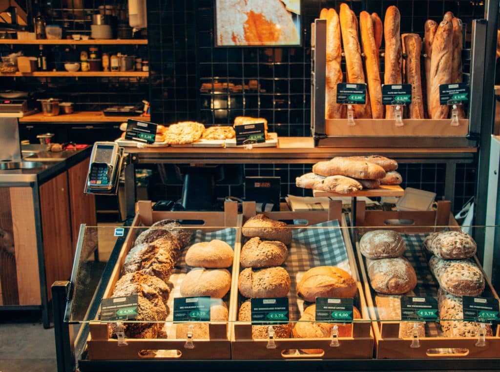 Artisan bakery case