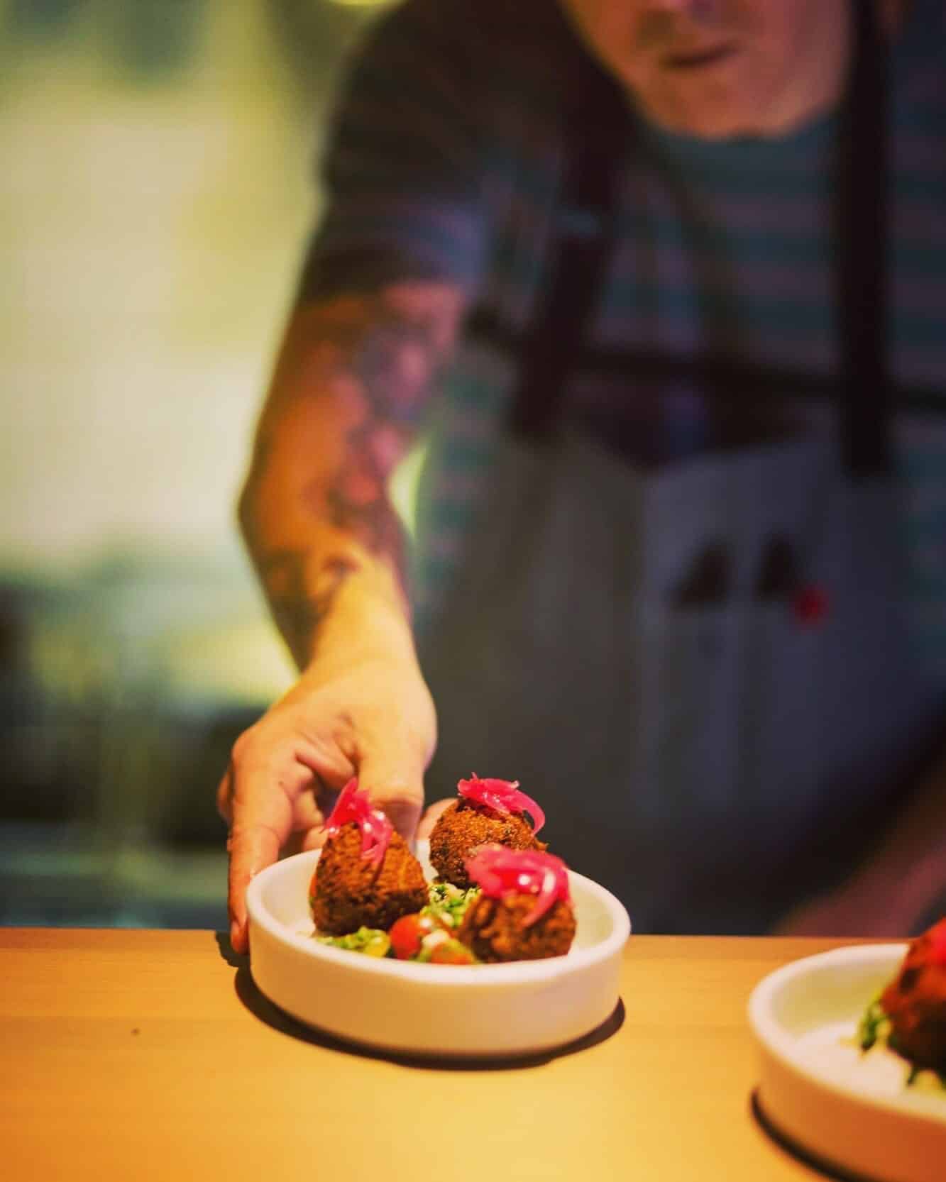 Chef Graham Heldreth Plating