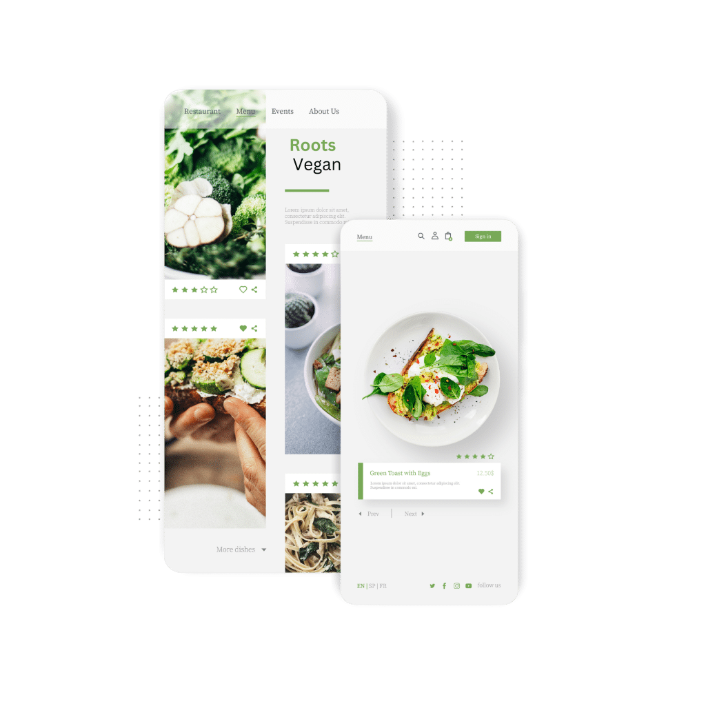 Roots Mobile Optimized Website
